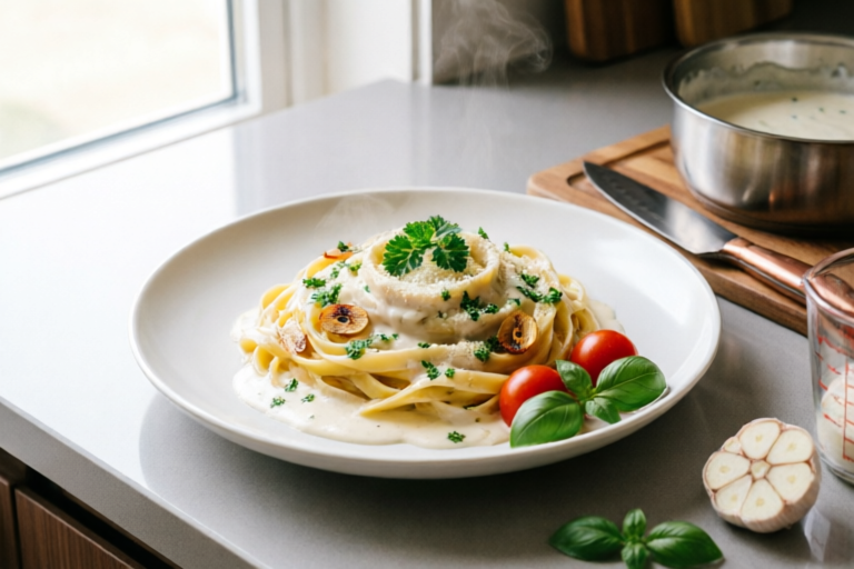 How to make the perfect creamy pasta dish in twenty minutes