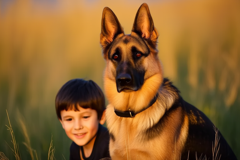 Adorable Moments with German Shepherds That Will Melt Your Heart
