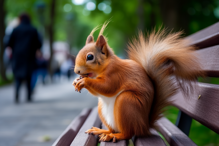 Beyond Chasing Cats: Inside the Adorable, Viral Lives of Urban Squirrels