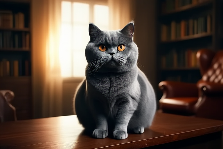 Silver Shadows: Discovering the Unique Charm of the British Shorthair