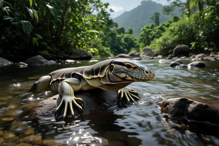 Unleashing the Secrets of the Water Monitor: Nature’s Aquatic Wonder