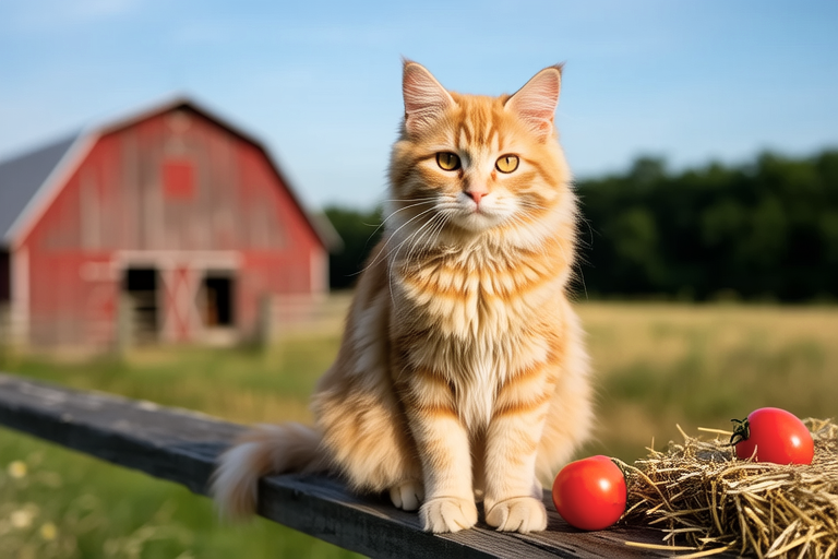 From Farm to Fame: How Orange Cats Took Over Social Media