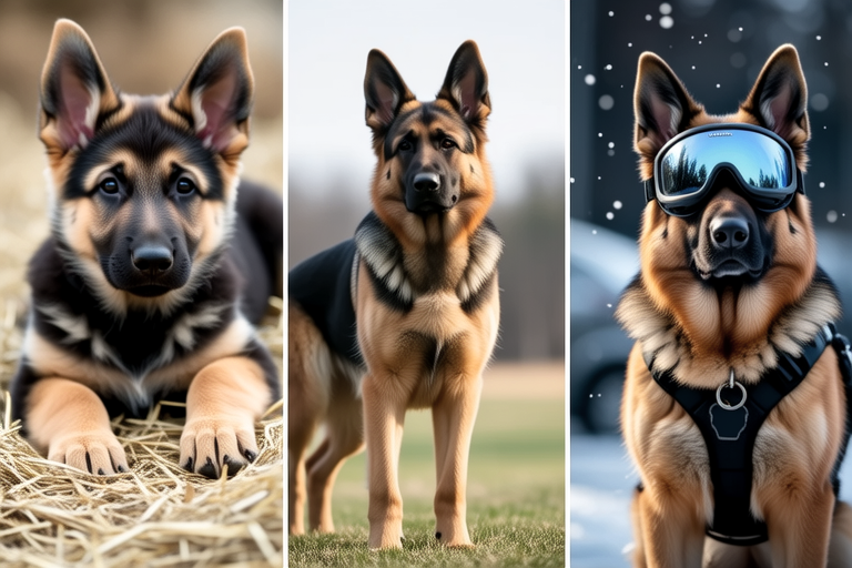 From Puppies to Protectors: The Journey of a German Shepherd